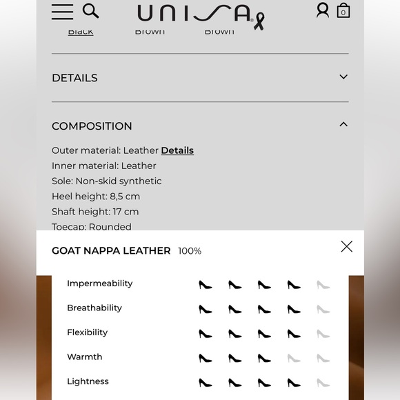 Unisa 169.99  Goat Nappa leather Kerr boots size 7B - Picture 11 of 15